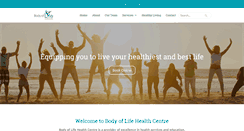 Desktop Screenshot of bodyoflife.com.au